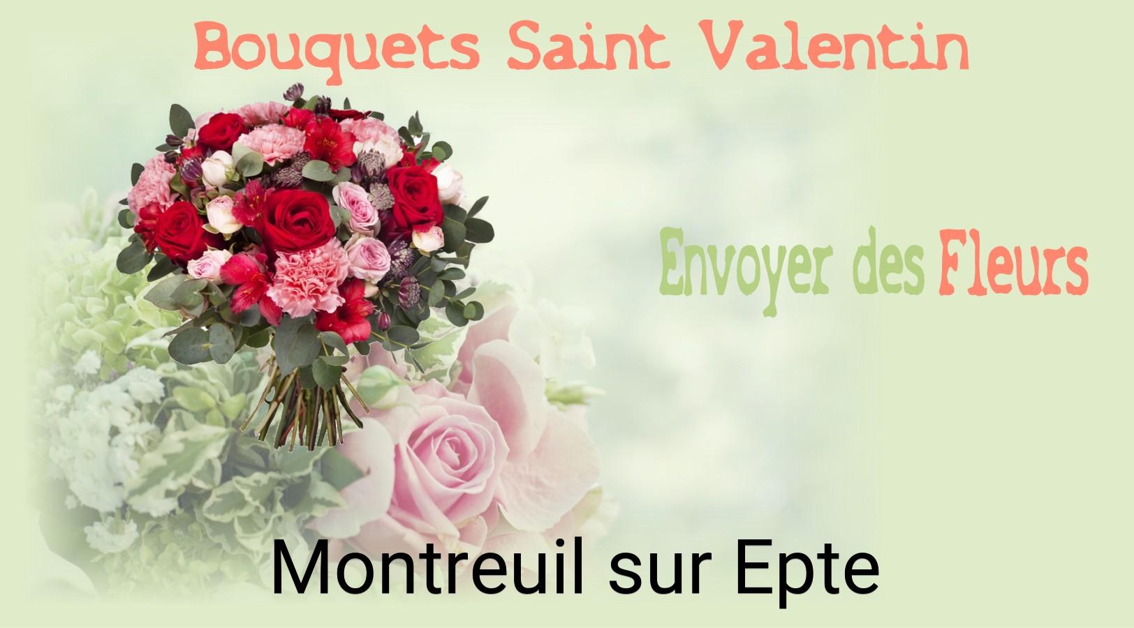 Roses de Saint-Valentin livrées à Montreuil-sur-Epte